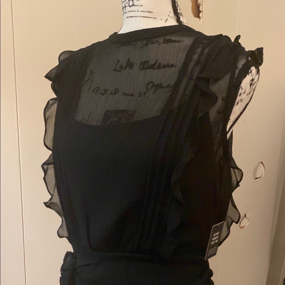 EXPRESS Elegant Black Sleeveless Dress